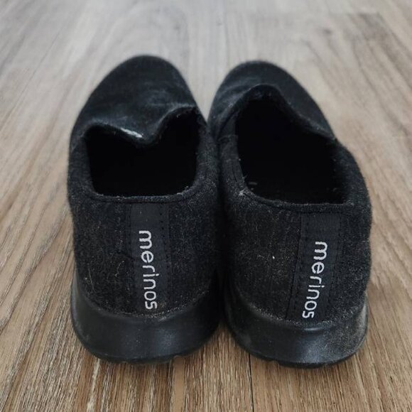 Merinos Women's Slip-Ons Black/Black size 6 wide - Picture 3 of 4